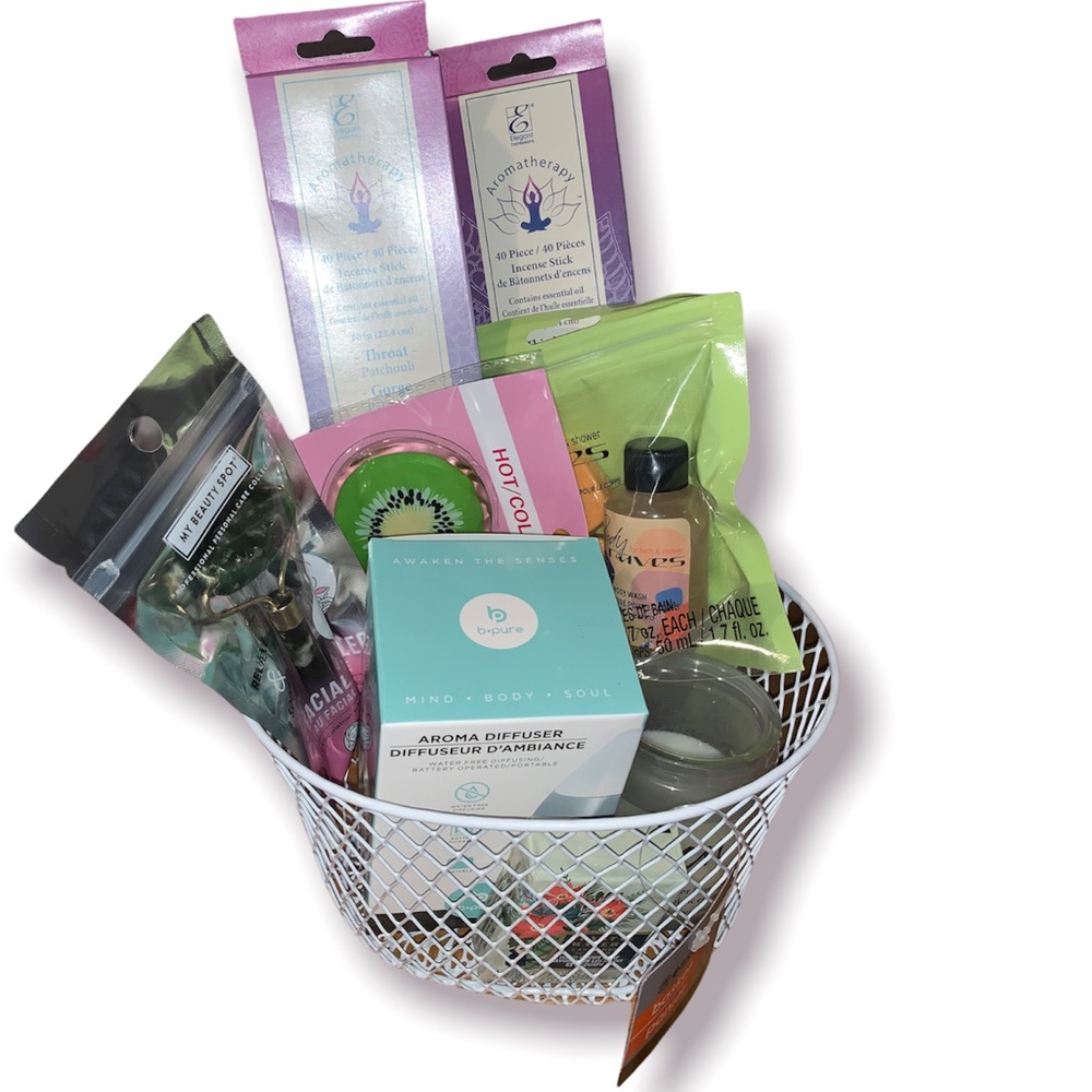 Self Care & Aromatherapy Gift Basket For Valentines Day / Birthday